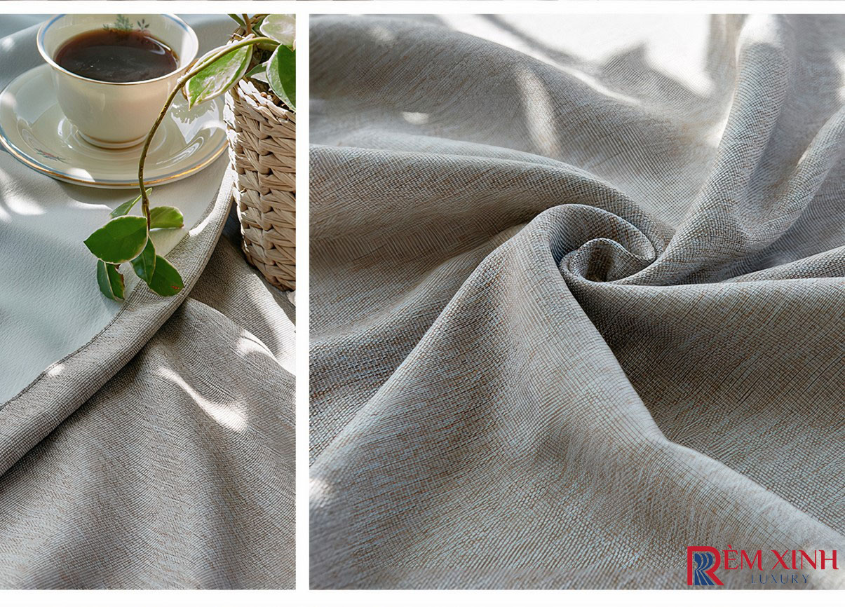 Rèm Vải Màu Be Nhạt Soft Beige 03